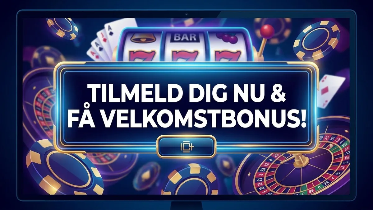 Tilmeld dig med bonus